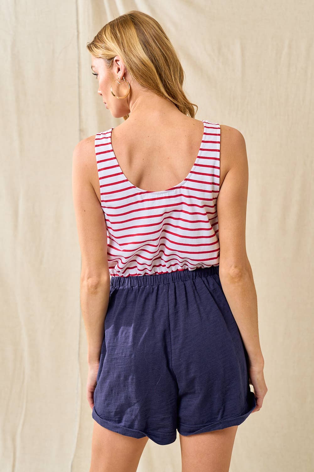 4th of July Women's Romper