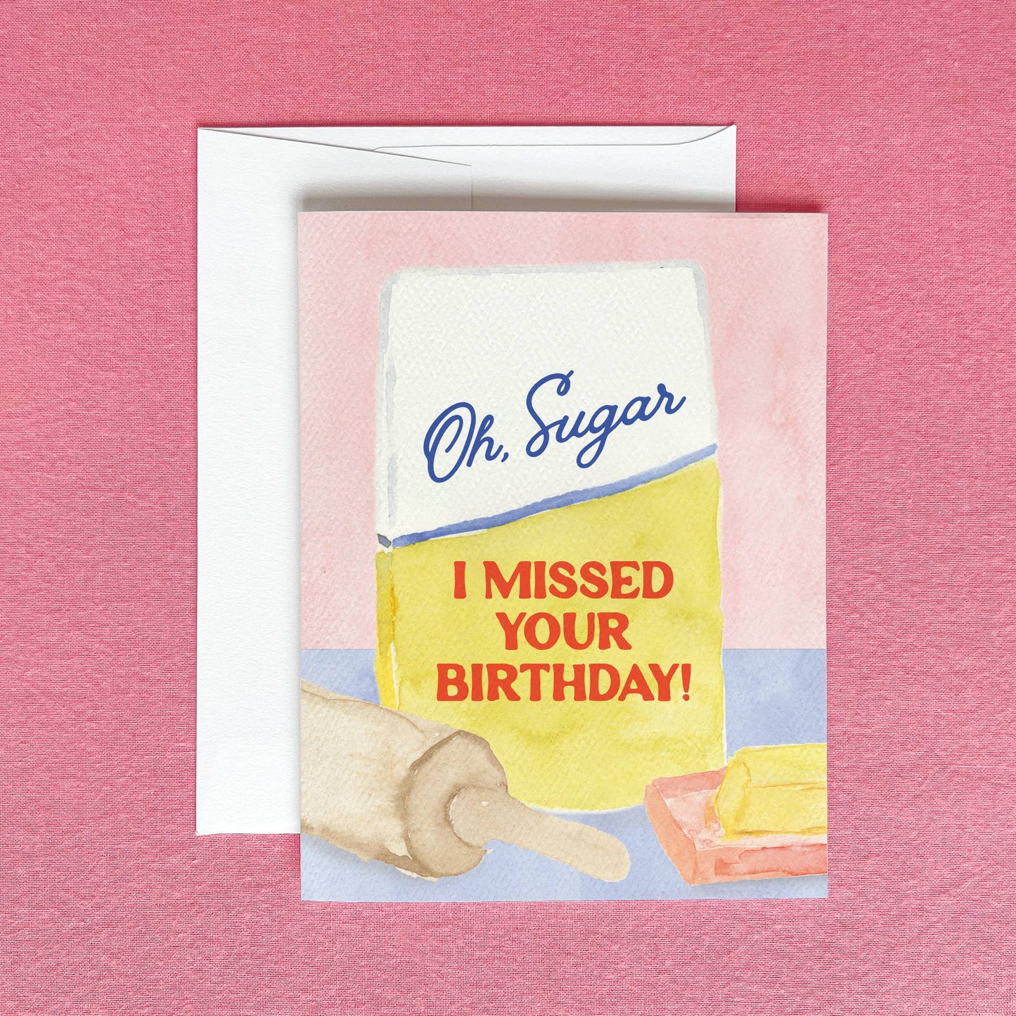 Belated Birthday Greeting Card | Missed Your Birthday Card