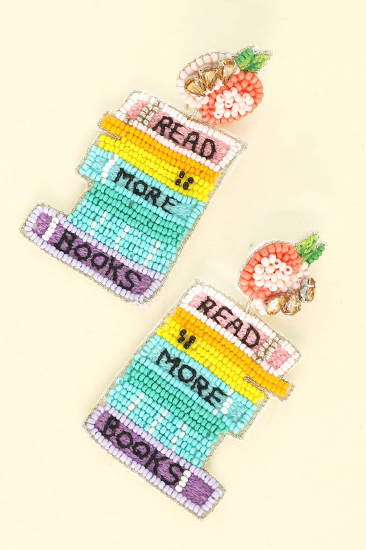 Read More Books Teacher Appreciation Earrings