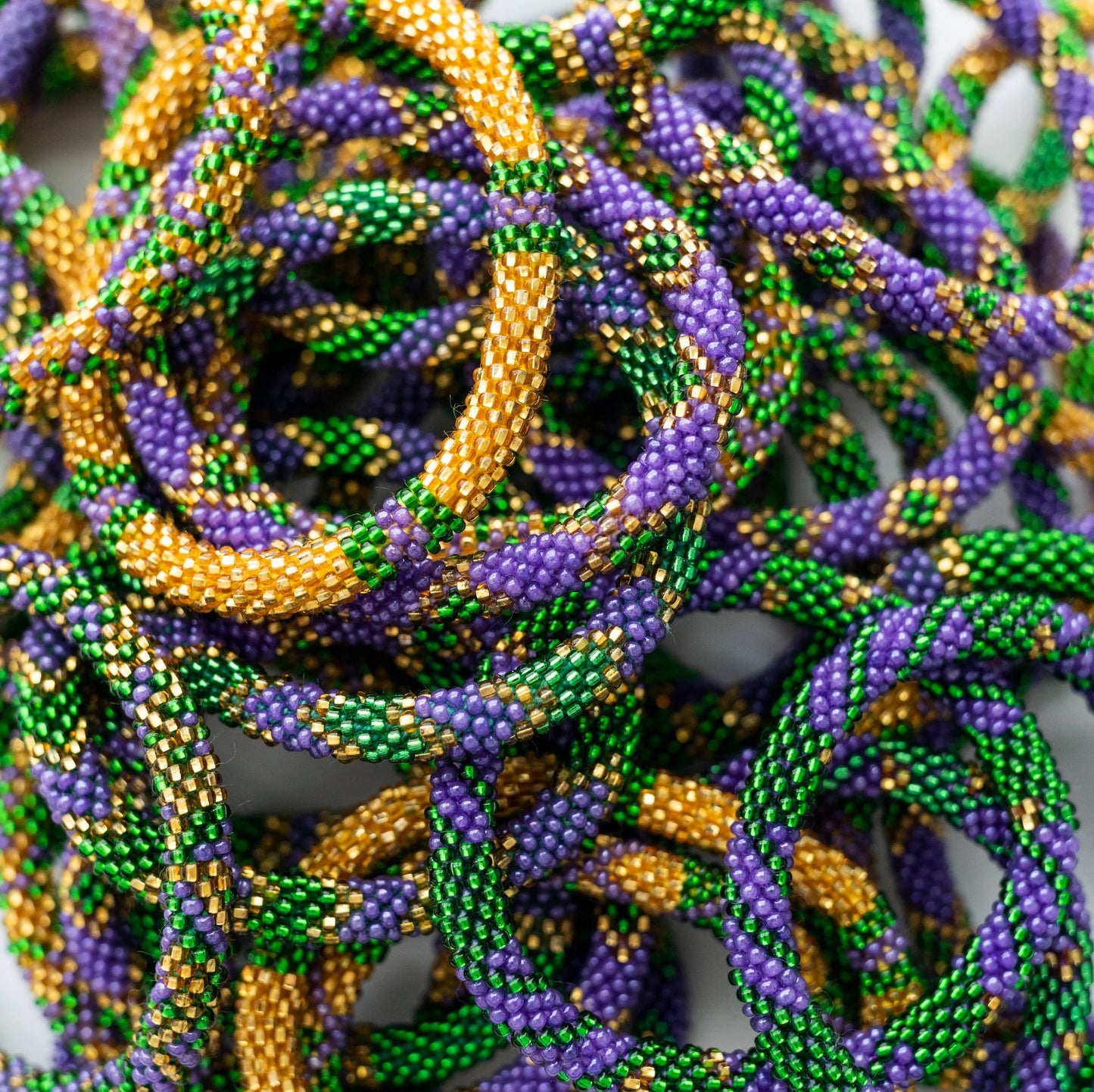 Roll-On® Bracelets Mardi Gras