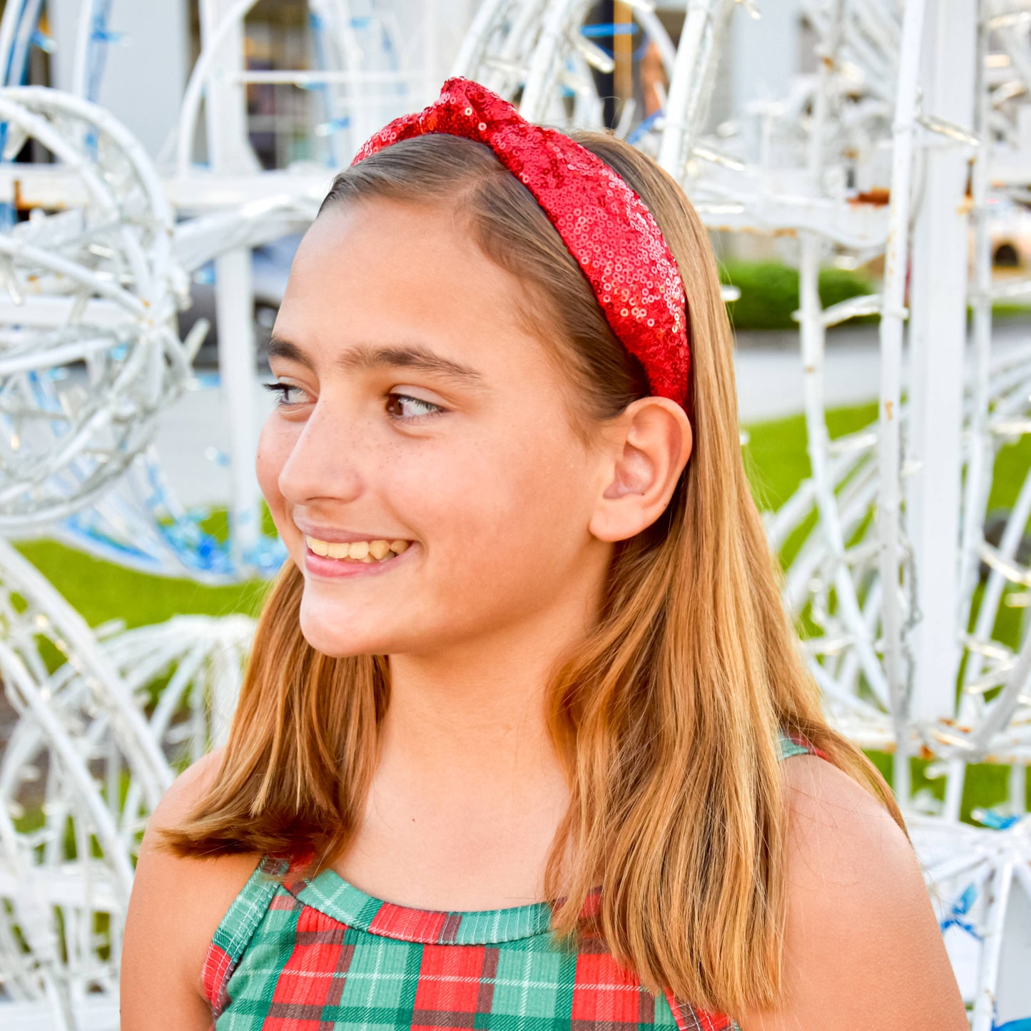 Sequin Knot Headband