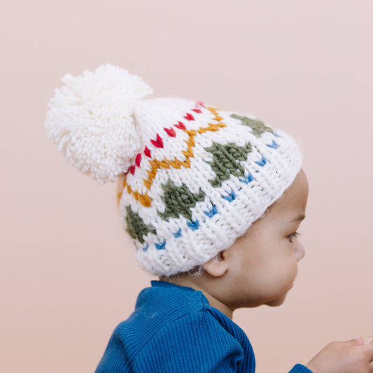 Tree Fair Isle Hat | Kids Baby Fall Holiday Christmas Hat