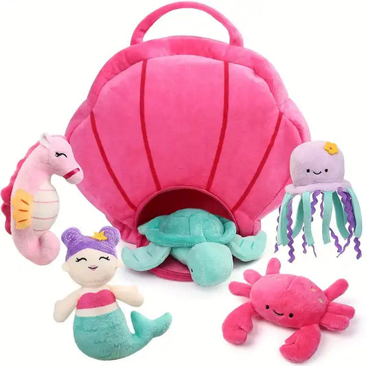 Seashell Plush Set