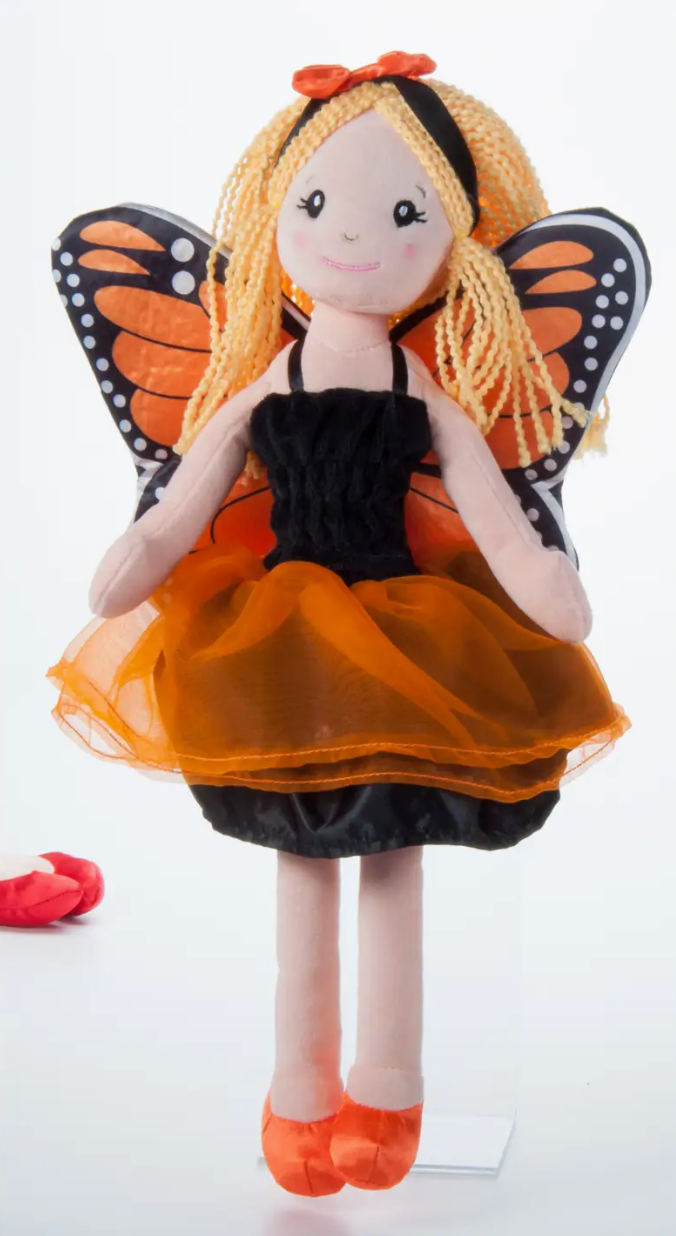 17" Monarch Butterfly Doll