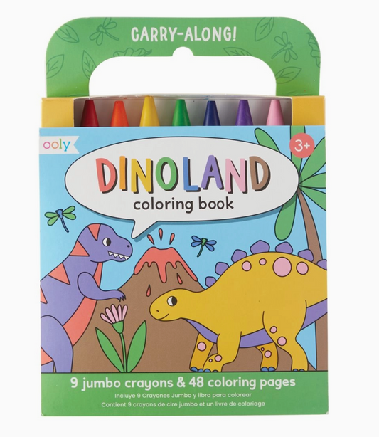 Carry Along Coloring Kit - Dinoland