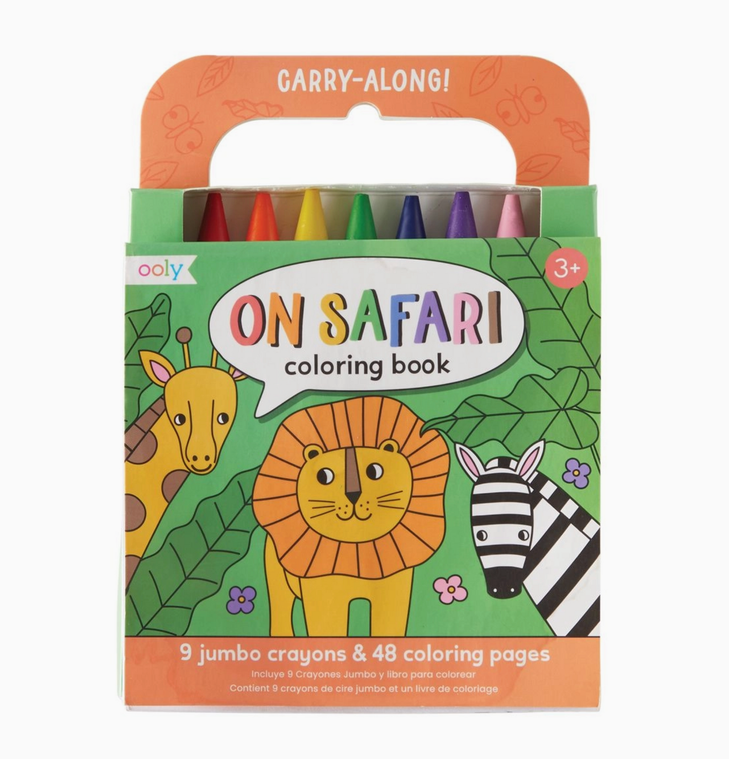 Carry Along Coloring Kit - Safari