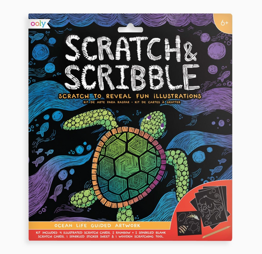 Scratch and Scribble - Ocean Life