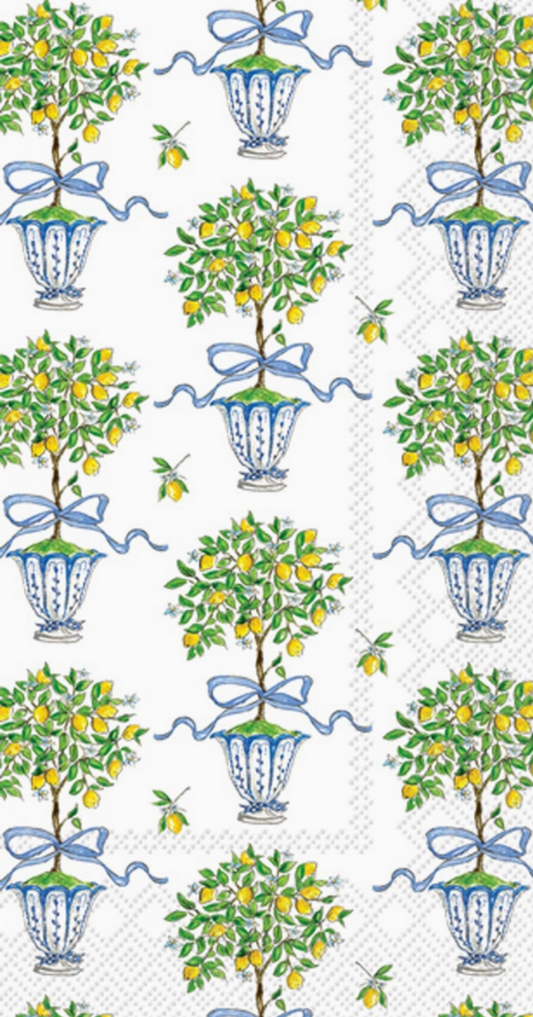 Lemon Topiary Guest Towels