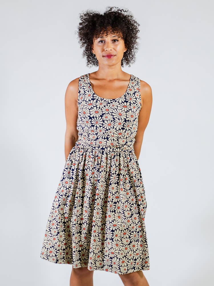 Asheville Dress Matisse Navy