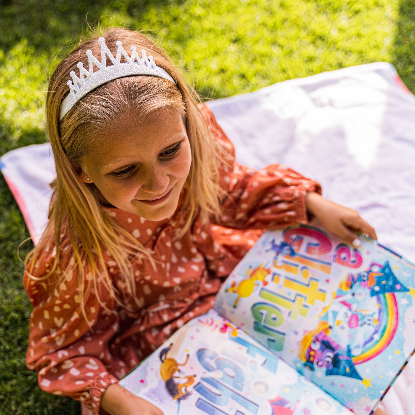 Stretch Glitter Princess Tiara Headbands