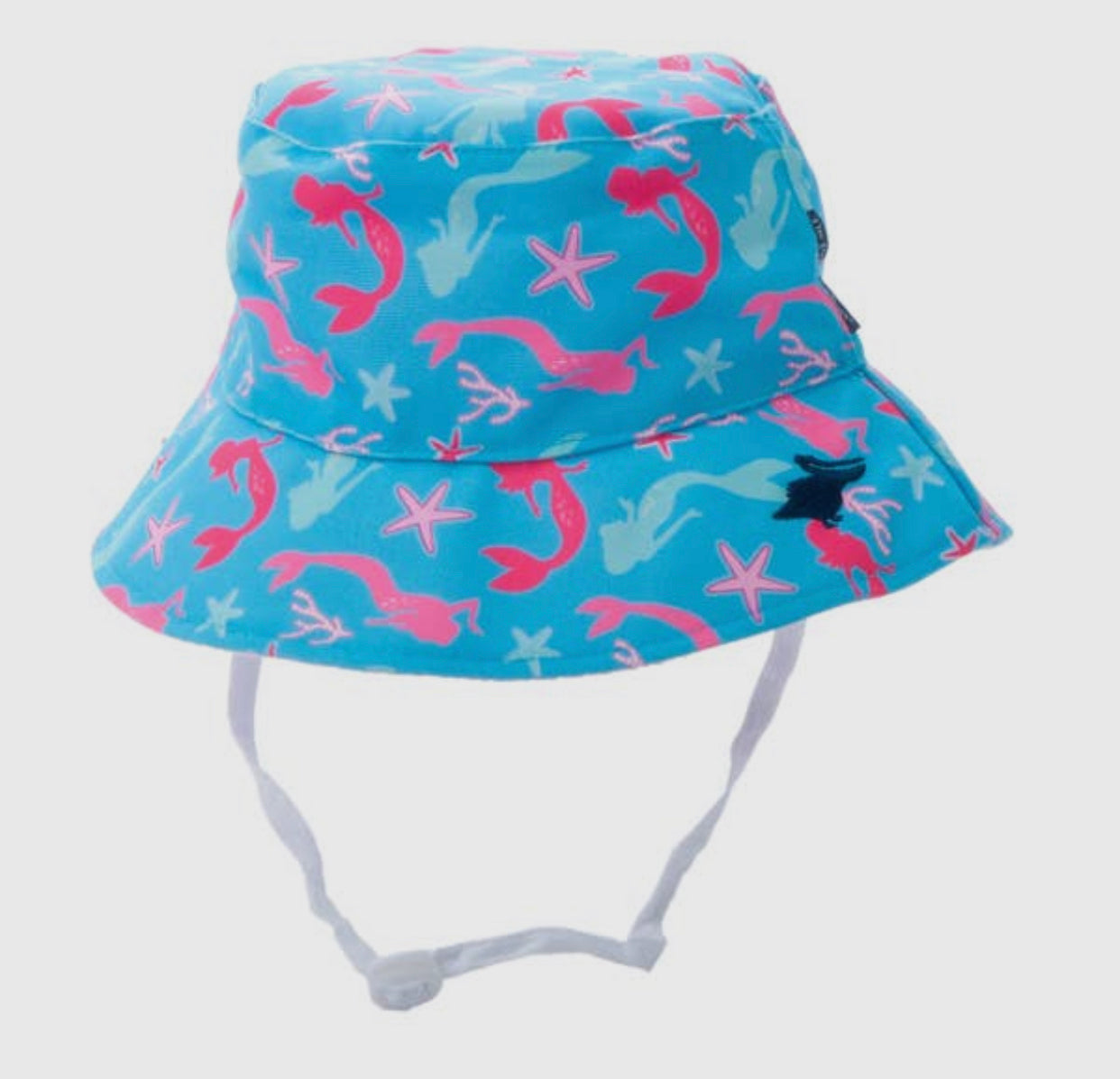 Preppy Pelican Bucket Hat -Mermaid Wishes Design