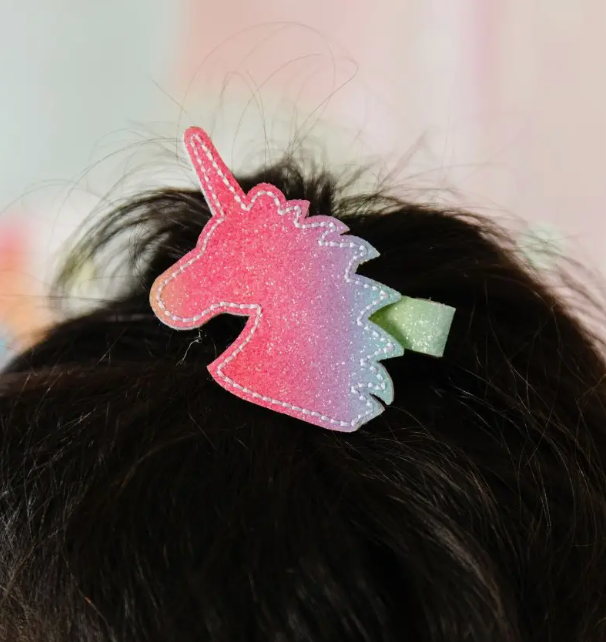 Magical Unicorn Clip - Kids Hair Clip