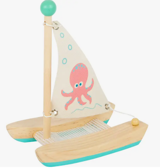Small Foot Octopus Catamaran Water Toy