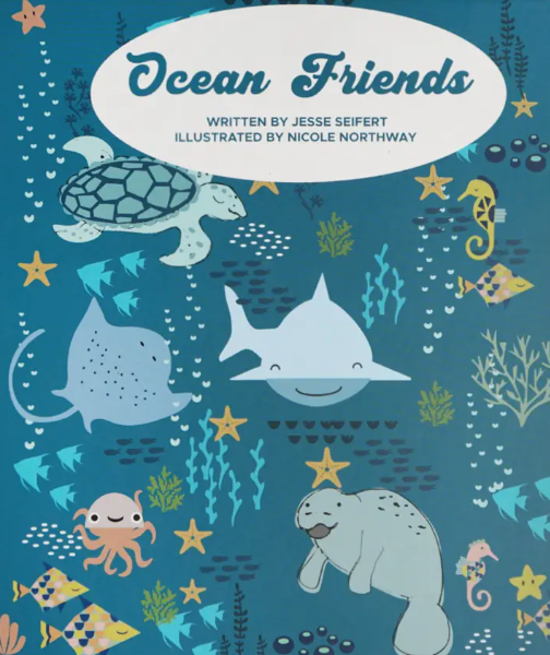 Lucy's Room Ocean Friends Board Book