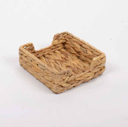 Natural Woven Cocktail Napkin Tray