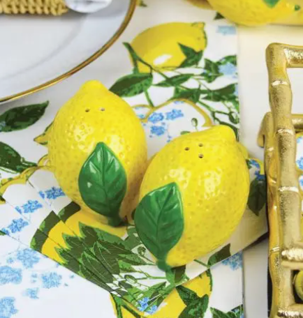 Lemon Salt & Pepper Shaker Set